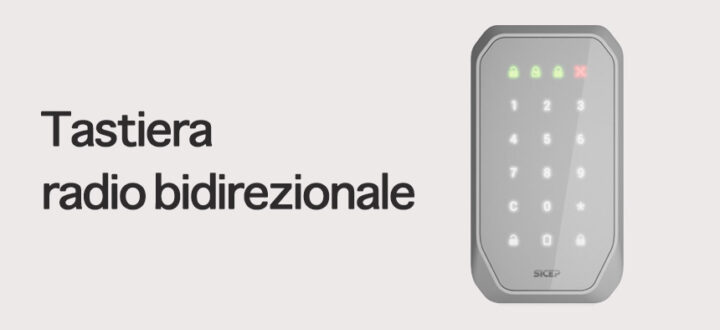 Tastiera radio bidirezionale